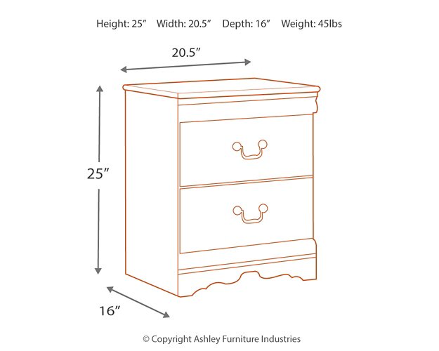 Anarasia Nightstand - Pull Up A Couch