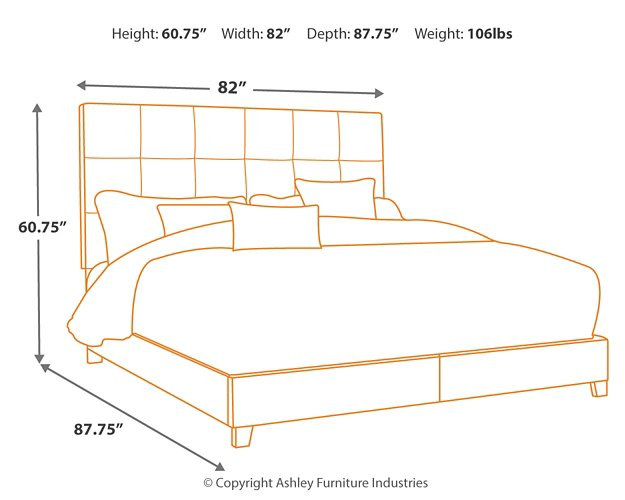 Dolante Upholstered Bed - Pull Up A Couch