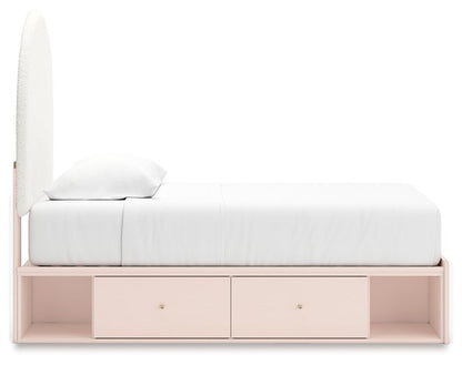 Wistenpine Upholstered Bed with Storage