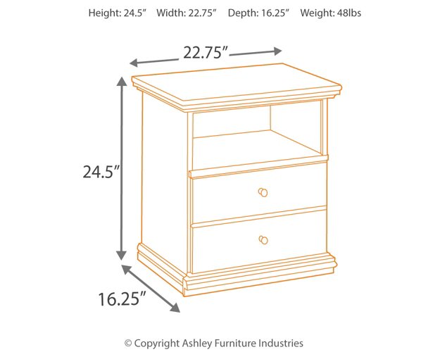 Maribel Nightstand - Pull Up A Couch