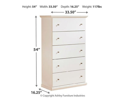 Bostwick Shoals Youth Chest of Drawers - Pull Up A Couch