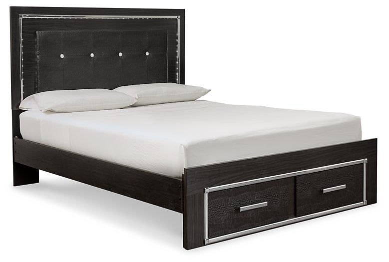 Kaydell Bed with Storage - Pull Up A Couch