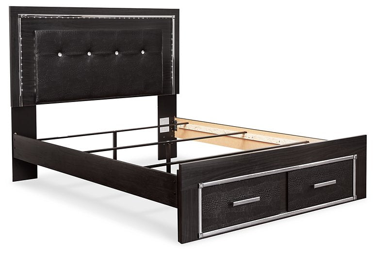 Kaydell Bed with Storage - Pull Up A Couch