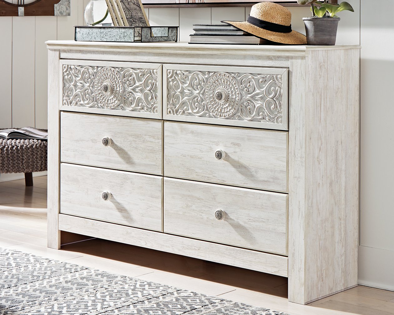 Paxberry Dresser and Mirror