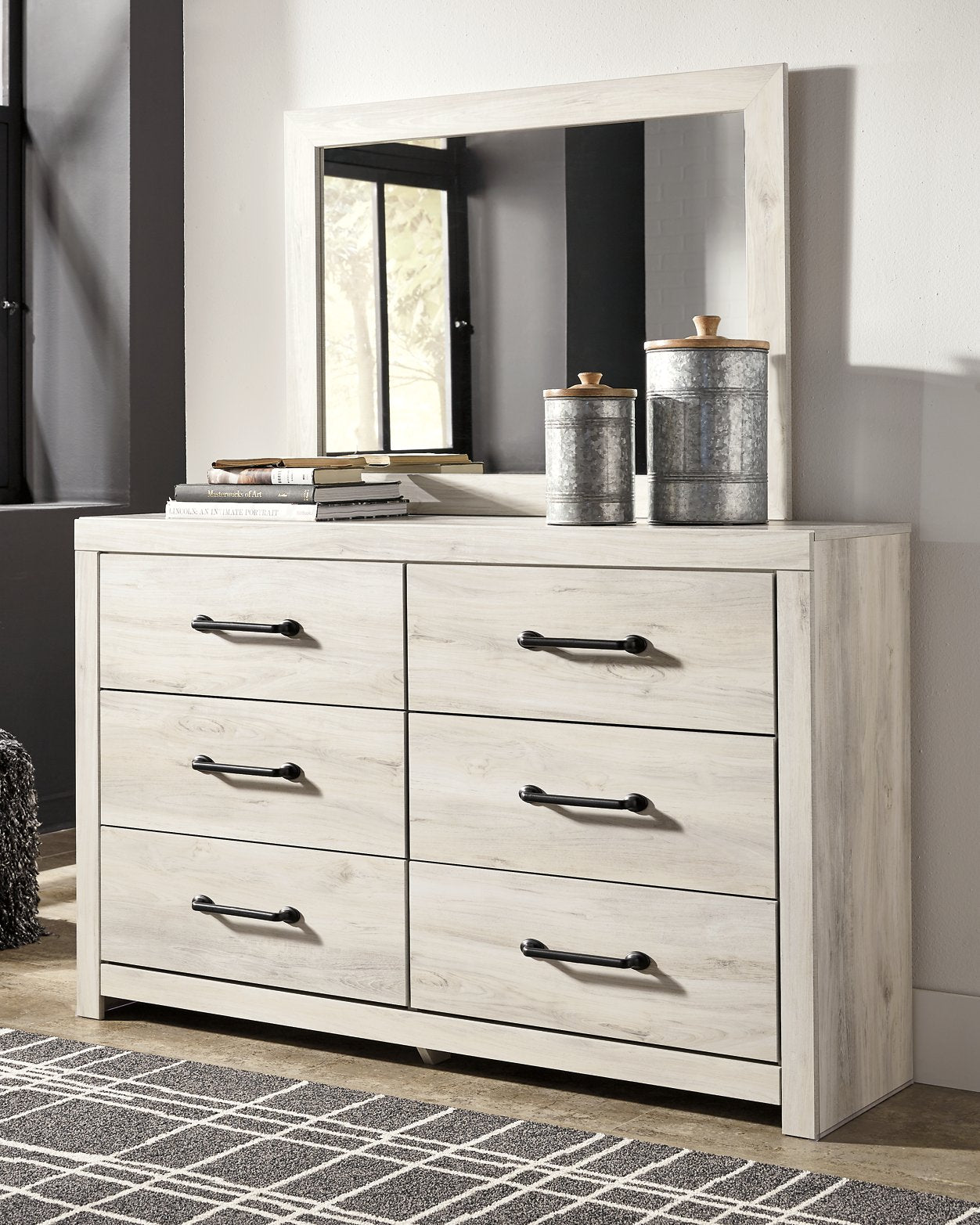 Cambeck Dresser and Mirror - Pull Up A Couch