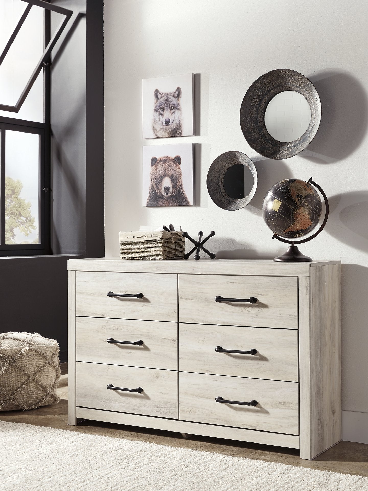 Cambeck Dresser and Mirror - Pull Up A Couch