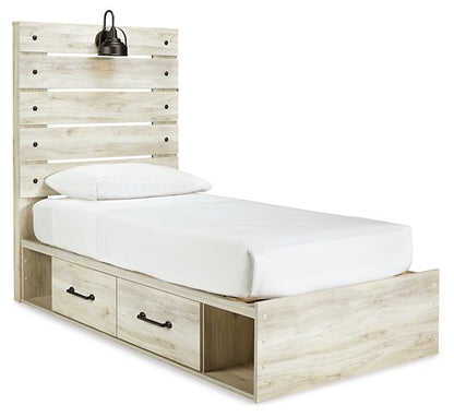 Cambeck Bed with 2 Storage Drawers - Pull Up A Couch