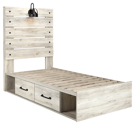 Cambeck Bed with 4 Storage Drawers - Pull Up A Couch