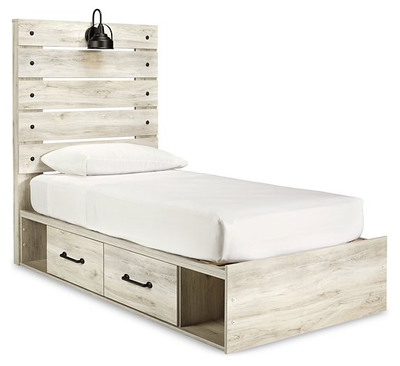 Cambeck Bed with 4 Storage Drawers - Pull Up A Couch