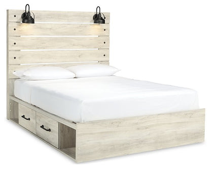 Cambeck Bed with 2 Storage Drawers - Pull Up A Couch