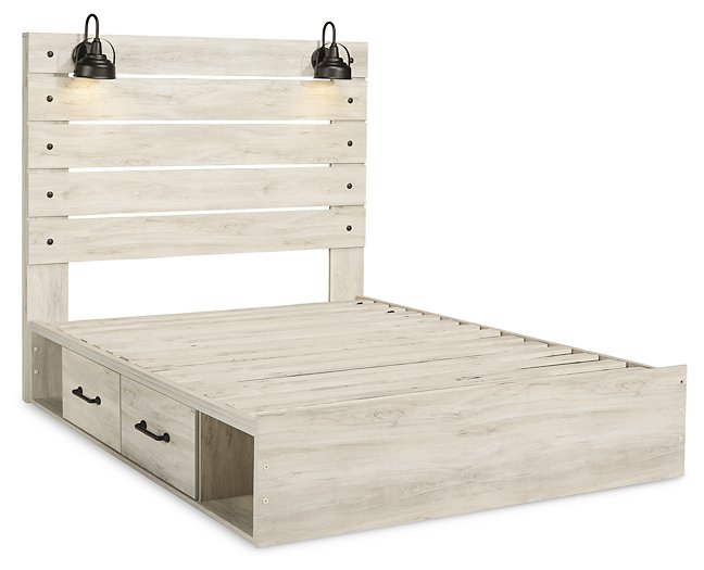 Cambeck Bed with 4 Storage Drawers - Pull Up A Couch