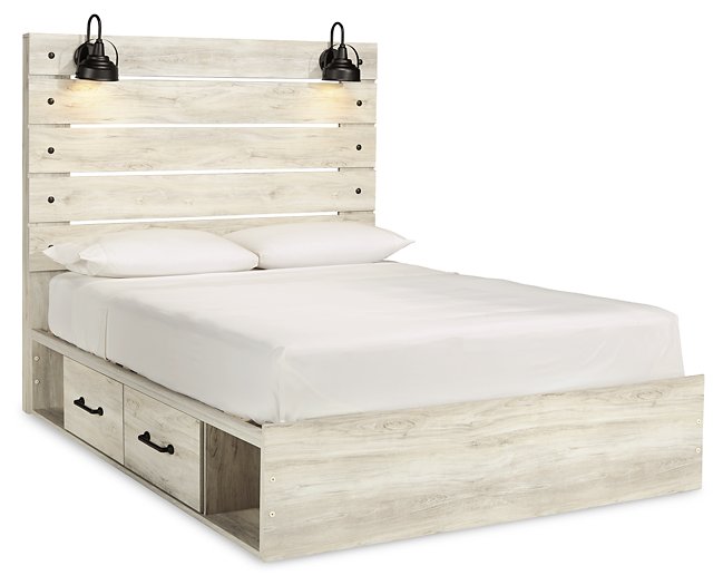 Cambeck Bed with 4 Storage Drawers - Pull Up A Couch