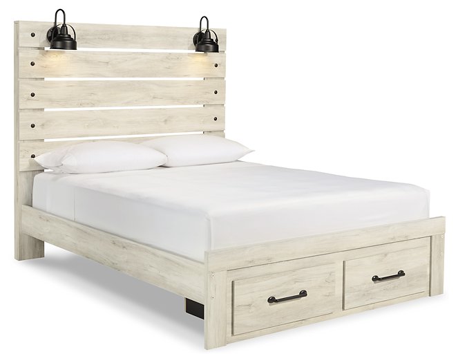 Cambeck Bed with 2 Storage Drawers - Pull Up A Couch