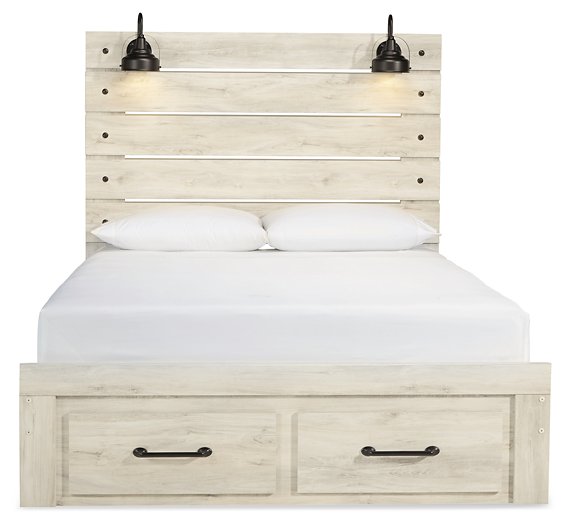 Cambeck Bed with 2 Storage Drawers - Pull Up A Couch