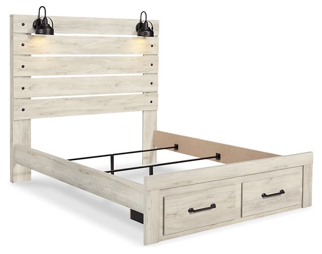 Cambeck Bed with 2 Storage Drawers - Pull Up A Couch