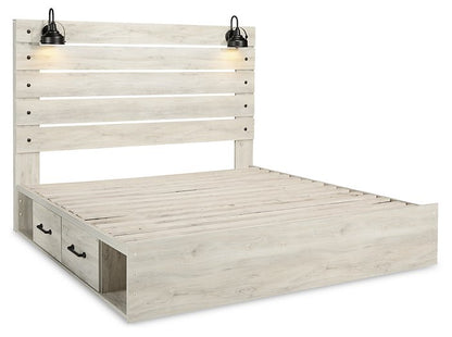 Cambeck Bed with 2 Storage Drawers - Pull Up A Couch