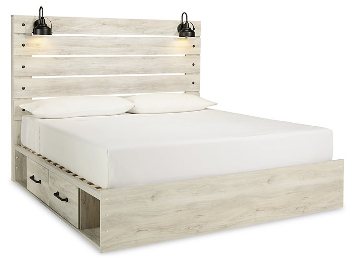 Cambeck Bed with 4 Storage Drawers - Pull Up A Couch