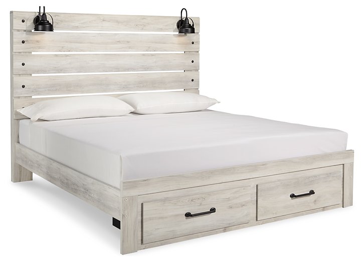 Cambeck Bed with 2 Storage Drawers - Pull Up A Couch