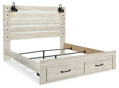 Cambeck Bed with 2 Storage Drawers - Pull Up A Couch