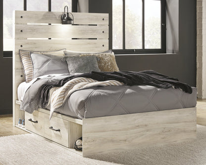 Cambeck Bed with 4 Storage Drawers - Pull Up A Couch