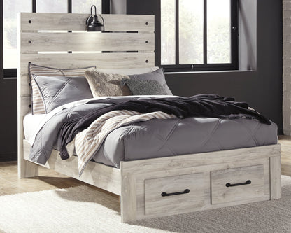 Cambeck Bed with 2 Storage Drawers - Pull Up A Couch