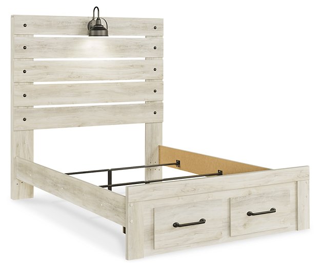 Cambeck Bed with 2 Storage Drawers - Pull Up A Couch