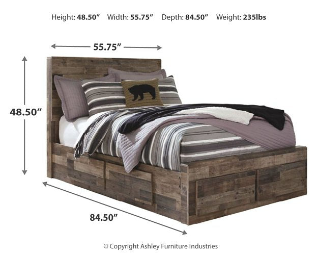 Derekson Youth Bed with 6 Storage Drawers - Pull Up A Couch