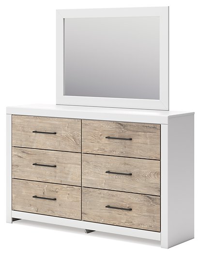 Charbitt Dresser and Mirror - Pull Up A Couch