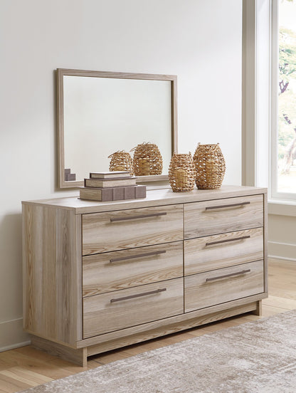 Hasbrick Dresser and Mirror - Pull Up A Couch