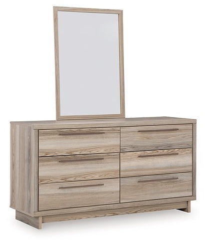 Hasbrick Dresser and Mirror - Pull Up A Couch