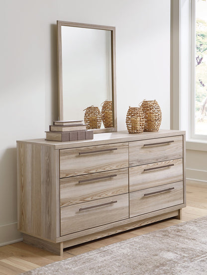 Hasbrick Dresser and Mirror - Pull Up A Couch