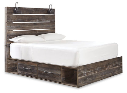 Drystan Bed with 4 Storage Drawers - Pull Up A Couch