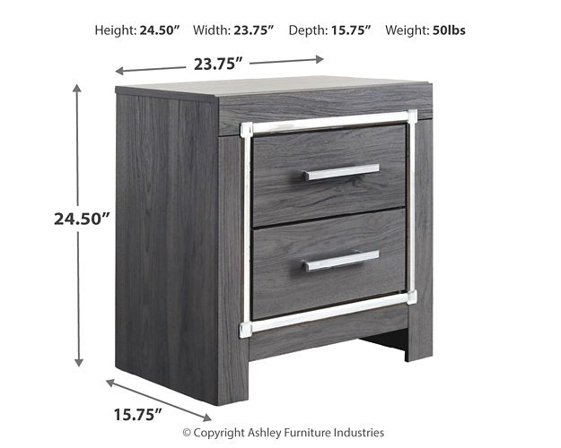 Lodanna Nightstand - Pull Up A Couch