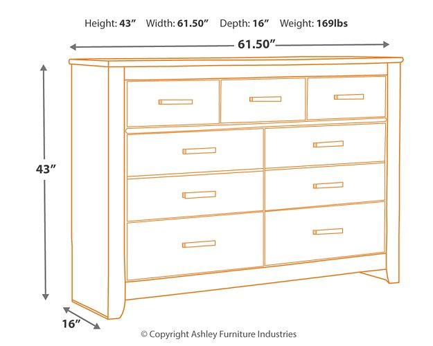 Brinxton Dresser - Pull Up A Couch