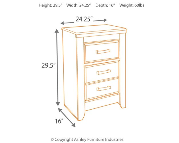 Juararo Nightstand - Pull Up A Couch