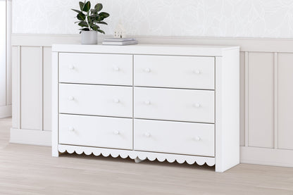 Mollviney Dresser and Mirror - Pull Up A Couch