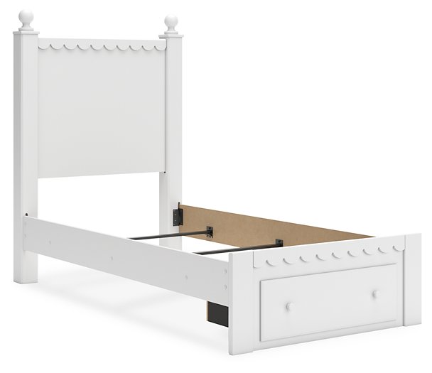 Mollviney Panel Storage Bed - Pull Up A Couch