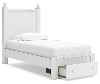 Mollviney Panel Storage Bed - Pull Up A Couch