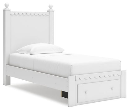 Mollviney Panel Storage Bed - Pull Up A Couch