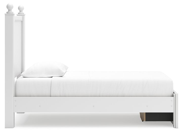 Mollviney Panel Storage Bed - Pull Up A Couch