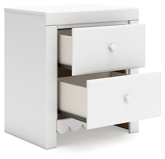 Mollviney Nightstand - Pull Up A Couch