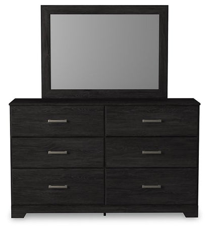 Belachime Dresser and Mirror - Pull Up A Couch