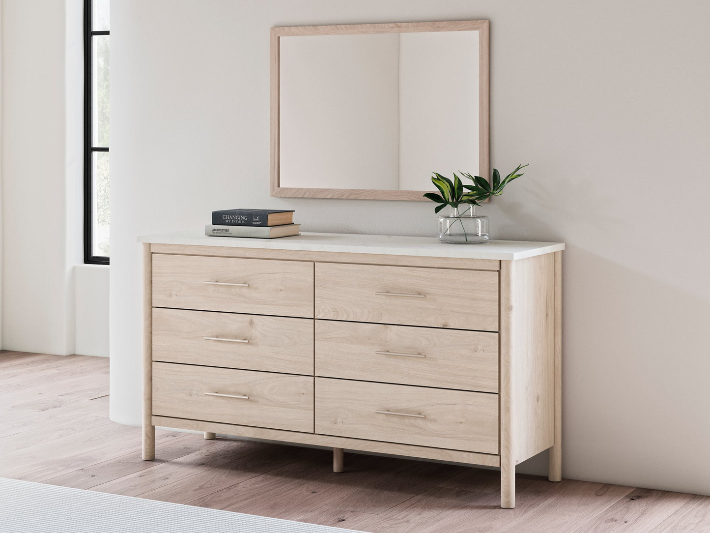 Cadmori Dresser and Mirror - Pull Up A Couch