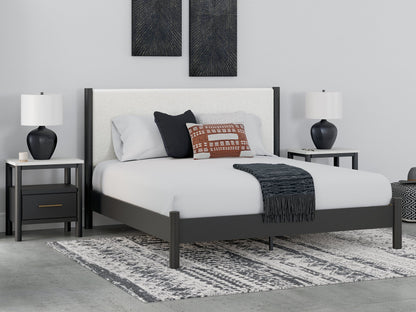 Cadmori Upholstered Bed - Pull Up A Couch