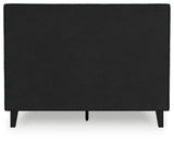 Cadmori Upholstered Bed with Roll Slats