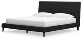 Cadmori Upholstered Bed with Roll Slats