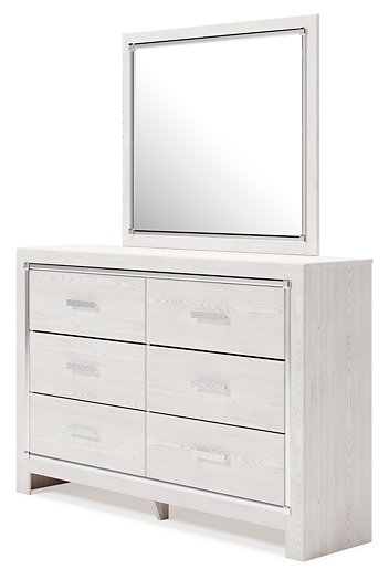 Altyra Dresser and Mirror - Pull Up A Couch