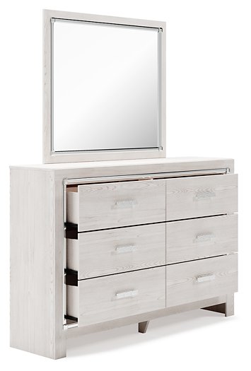 Altyra Dresser and Mirror - Pull Up A Couch