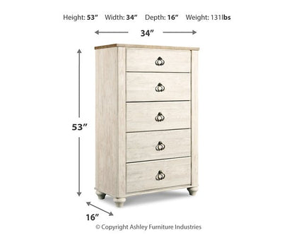 Willowton Chest of Drawers