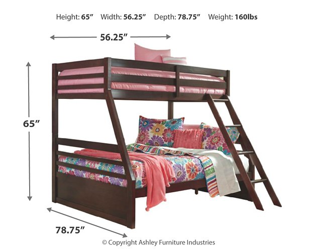 Halanton Youth Bunk Bed - Pull Up A Couch